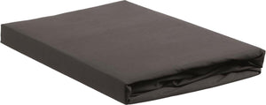 Beddinghouse - percale katoen - hoeslaken - 90x210 cm - antraciet