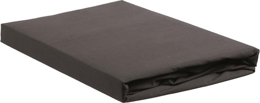 Beddinghouse - percale katoen - topper hoeslaken - 140x220 cm - antraciet