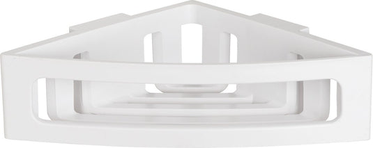 Wenko turbo-loc bralia hoekrek wit mat 35x9cm - doucherek - douchemand - bevestigen zonder boren - zelfklevend