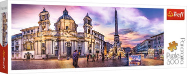 Trefl puzzel 500 stukjes - rome - panorama
