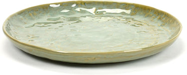 Serax - pascale naessens pure - bord m - zeegroen - 20 ø - 4 stuks