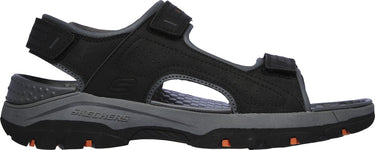 Skechers tresmen - garo heren sandalen - zwart