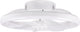 Rl live your light reality pajala - ventilator - wit mat - incl. 1x smd 22 w - afstandsbediening - geintegreerde dimmer - traploos instelbare lichtkleur - 3 snelheidsinstellingen - geheugenfunctie via de afstandsbediening - zomer- en wintermodus