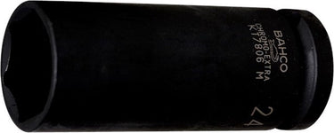 Bahco k7806m-24 lange krachtdop - 24mm - 1 2 (l=89mm)