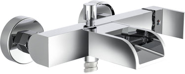 Schütte idrovia badkraan - mengkraan - watervaluitloop - hartafstand 150 mm - chroom