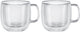 Zwilling sorrento dubbelwandig cappuccino glas 450 ml met oor set 2 39500-113