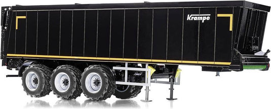 Wiking 077659 krampe rolbandwagen sb ii 30 1070, model, 1:32, metaal kunststof, vanaf 14 jaar, talrijke functies, beweegbare achterklep, uitschuifbare steunen, zwart