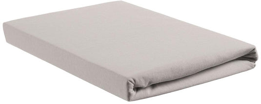 Beddinghouse - jersey - topper hoeslaken - 180x220 cm - licht grijs