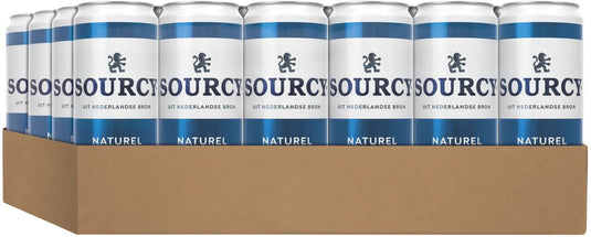 Sourcy - blauw - bronwater - 24 x 330 ml - tray