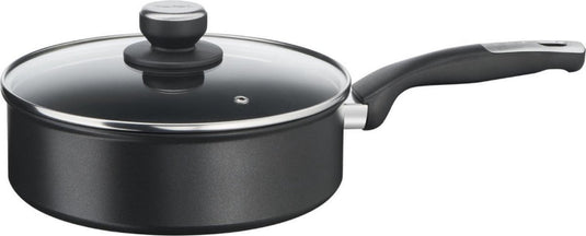 Tefal unlimited - hapjespan - ø24 cm - inclusief deksel - geschikt voor inductie - anti-aanbaklaag
