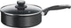 Tefal unlimited - hapjespan - ø24 cm - inclusief deksel - geschikt voor inductie - anti-aanbaklaag