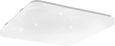 Eglo frania-s plafond- en wandlamp - led - 33 cm - wit