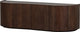 Woood sense dressoir 4-deurs - mango - walnoot - 50x160x46