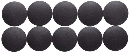 Maul magneet rond 10 stuks 0,8 kg kunststof ferriet bruchsicher erodiert lackiert ø 3.2 x 0.96 cm zwart