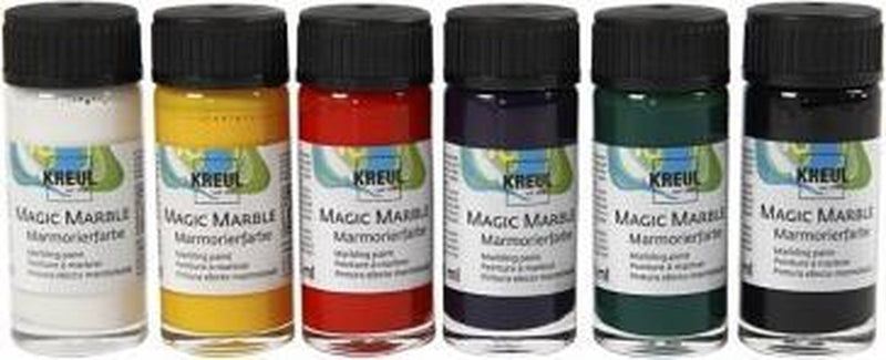 Load image into Gallery viewer, Creativ company magic marble-verf, 6x20ml

