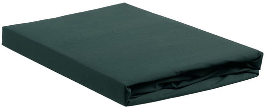 Ambiante jersey - hoeslaken - 90x200 210 - donker groen