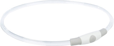 Trixie lichtgevende halsband usb flash light oplaadbaar tpu multi