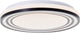 Brilliant kobana - plafondlamp - led 24w 3000k - zwart