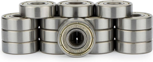 Nijdam kogellagers - abec 5 chrome - 16st - chroom