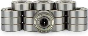 Nijdam kogellagers - abec 9 chrome - 16st - chroom