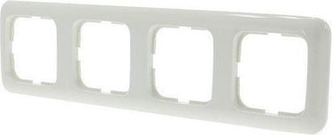 Busch-jaeger reflex inbouw afdekplaat - 4-voudig - polarwit