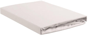 Ambiante - bamboe-katoen - boxspring hoeslaken - 160x200 cm - wit