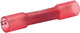 Klauke (670ws) stootverbinder met krimpkous met lijm 1mm rood geïsoleerd (zak 100 stuks) -