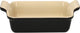 Le creuset ovenschaal 19 cm - 1,1 l - aardewerk - ebbenzwart - rechthoek