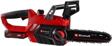 Einhell accu kettingzaag ge-lc 18 25 li kit - power x-change - 18 v 3.0 ah li-ion - zwaardlengte: 25 cm - max. zaaglengte: 23 cm - incl. 1x 3.0 ah accu en lader
