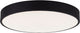 Brilliant filiz - plafondlamp - ø 49 cm - led 36w - cct - dimbaar - afstandsbediening - zwart wit