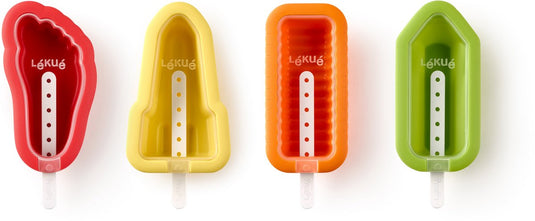Lékué ijsvormpjes iconic - 4 st. - mixed