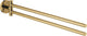 Grohe essentials handdoekhouder met twee draaibare armen - cool sunrise (goud)