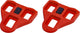 Bbb cycling look delta schoenplaatjes racefiets - roadclip - 9° speling - compatibel met look delta pedalen - look delta cleats bpd-02a