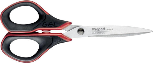 Maped office advanced gel schaar 17 cm - symmetrisch - zwart