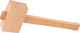 Kreator - hand tools - krt905005 - beukenhouten hamer - 114x90x56mm