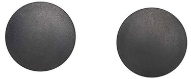 Maul magneet solid rond 2 stuks 2,5 kg kunststof ferriet bruchsicher ø 3.8 x 1.55 cm zwart