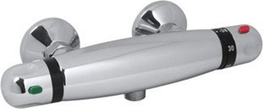 Plieger verano - thermostatische douchekraan - 15 cm hartafstand – chroom