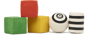 Lanco toys lanco sensory rubberen bijtspeeltje - astronomia - 3 stuks