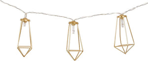 Bo-camp - industrial - lichtketting - galvin - 10 lichten - 5 lumen - goud