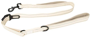 Explor duvoplus ultimate fit leiband on-the-road fashion voor honden 130cm-25mm antique white