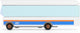 Candylab speelgoedbus candycar world tiny town bus multicolor hout.