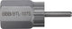 Bbb cycling lockplug cassette afnemer shimano - met centreer pin - fietsgereedschap btl-107s