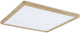 Paulmann led-paneel atria shine backlight ip44 hoekig 293x293 mm 16w 1600lm 3000k houtlook