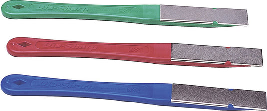 Dmt messenslijper diamant - set 3 stuks - extra fijn, fijne en grove korrel - ac-d2k