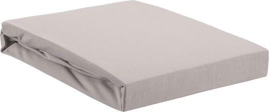 Beddinghouse - jersey-stretch - hoeslaken - 80x220 cm - lichtgrijs - premium kwaliteit