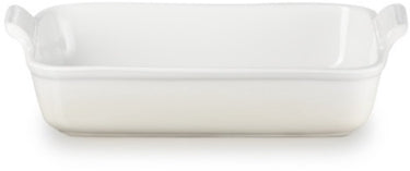 Le creuset ovenschaal 32 cm - 4,0 l - aardewerk - meringue - rechthoek