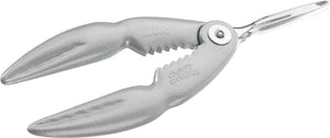 Westmark kreeftenkraker met geïntegreerd pincet, aluminium roestvrij staal, lengte: 21,1 cm, cracky-spezial, zilver, 66102270