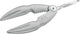 Westmark kreeftenkraker met geïntegreerd pincet, aluminium roestvrij staal, lengte: 21,1 cm, cracky-spezial, zilver, 66102270