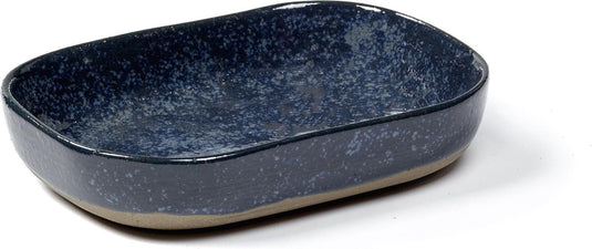 Serax - merci la nouvelle table - diep bord m - blauw grijs - 8 stuks