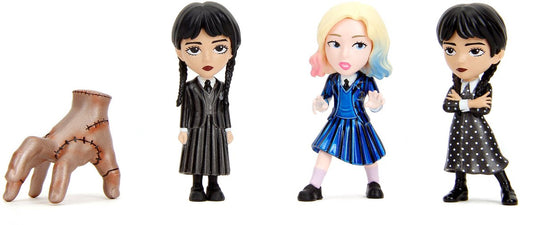 Jada wednesday nano metalfigs diecast mini figures 4-pack wave 1 4 cm